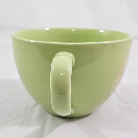 Disney Store Peter Pan Tinker Bell Oversized Green 20 Oz Ceramic Mug Cup - Picture 13 of 16